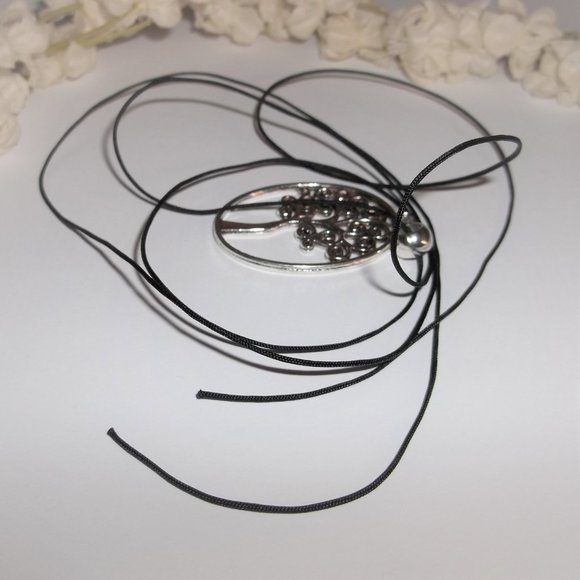 Necklace, Pendant, Tree Necklace, Tree of Life Necklace, Silver Necklace A634 - Picture 5 of 10